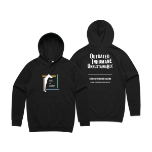 FTH Black Hoodie - Colour Print